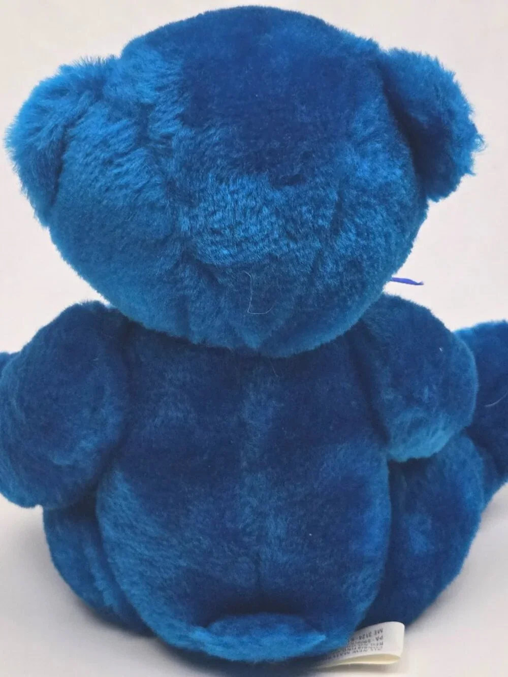 Blue Teddy Bear Plush Stuffed Animal 9
